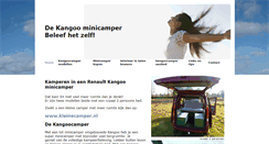 Desktop Screenshot of kangoocamper.nl