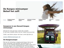 Tablet Screenshot of kangoocamper.nl